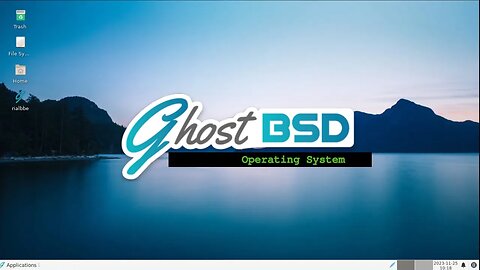 OS - Ghost BSD xfce (2023 Oct)