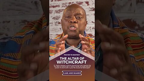 Prayer to Break The Altar of Witchcraft #shorts