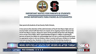 More deputies at South Fort Myers High School after threat