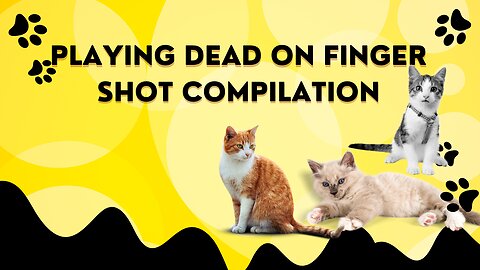 Hilarious Animals 😂 Playing Dead on Finger Shot Compilation