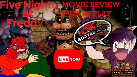 (SPOILERS) LIVE FIVE NIGHTS OF FREDDY'S MOVIE REVIEW #fnaf #fnafmovie