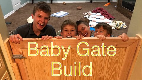 Build Your Own Baby Gate//Soon to be 3 Babies under 3 Years...Again
