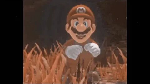Mario dancing in the Forest To Let it go