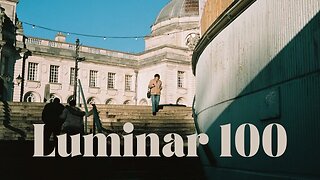 Luminar 100 - First Look at New 35mm Color Film for 2023