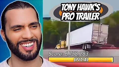 Truck grinds rail to high score 🚛 | Funny Meme Compilation 23