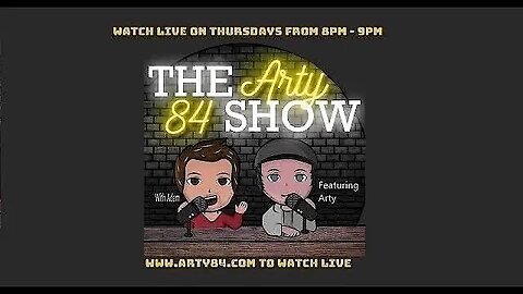 Taylor Red, Old school Video Games, A.I. taking over the world & NFL - The Arty 84 Show - Ep 229