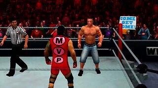 WWE SmackDown vs. Raw 2011 Gameplay John Cena vs MVP