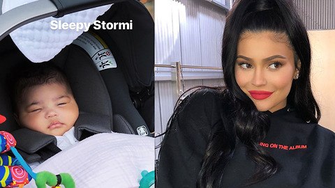 Kylie Jenner Shares TOUCHING Photo Of Baby Stormi Amidst Family Drama!