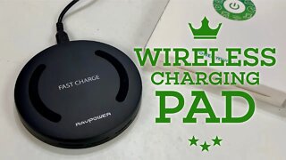 Fast Charge Your Phone with the Qi Wireless 10W Charging Pad by RAVPower