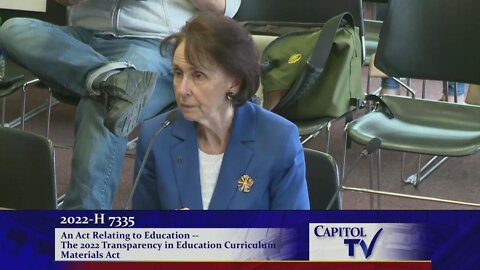 Rep. Pat Morgan Introduces H7335 - The 2022 Transparency In Education Curriculum Materials Act