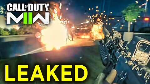 Modern Warfare 2 GAMEPLAY LEAKS.. 😵 ( Watch Before its TAKEN DOWN ) - Call of Duty 2022 PS5 & Xbox