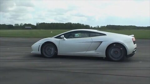 720 HP MTM Audi RS6 V10 Sedan vs 560 HP Lamborghini Gallardo LP560-4 Baloon White + Gustavs comments