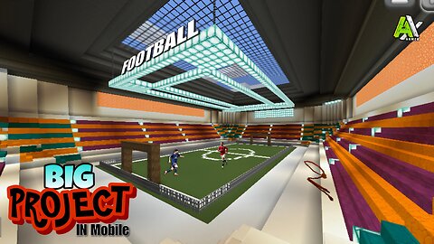 Minecraft Game Play Football Ground Tour Video