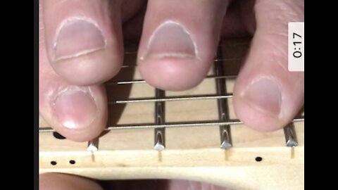 Using Pointer Finger And Pinky Finger To Fret Two Different Notes A Step And A Half Apart