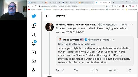 When "The christians" pull rank on James Lindsay.