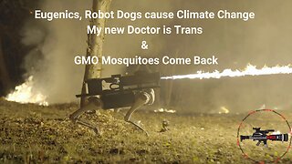 Eugenics, Robot Dogs cause Climate Change, My new Doctor is Trans & GMO Mosquitoes Come Back