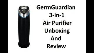 GermGuardian unboxing and review AC4825 3-in-1 Air Purifier