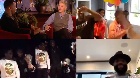 Diddy Parties | Diddy & The Game Giving Justin Bieber Drinks | Ellen & Lebron James Discussing Diddy Parties