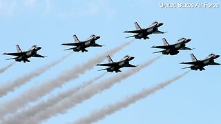 Thunderbirds to fly over San Diego to honor medical workers