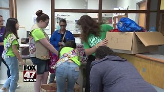 Local Girl Scout troop gets award for community service