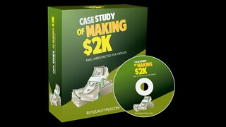 Case Study of Making $2k ✔️ 100% Free Course ✔️ (Video 5/6: Mailing My List)