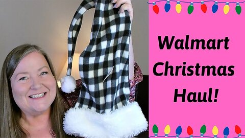 Walmart Christmas Haul! ~ Great New Christmas Items ~ Ribbon, Ornaments, Perfect for Crafting!