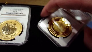 Lunar Tiger Gold Coin Set Redux