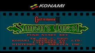 Castlevania II - Simon's Quest (1987) Full Game Walkthrough [NES]