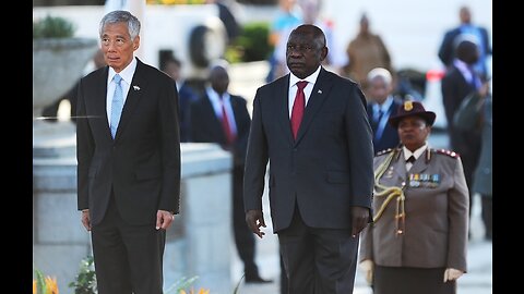 Watch: President Cyril Ramaphosa hosts Prime Minister Lee Hsien Loong of the Republic of Singapore