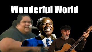 What A Wonderful World - Louis Armstrong, Israel "IZ" Kamakawiwoʻole, Guitar Lesson