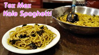 Tex Mex Kale Spaghetti | Dining In With Danielle
