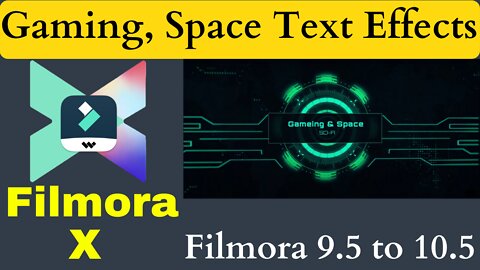 filmora text effects || filmora gaming, science text effects || filmora technology text effects