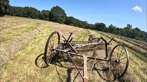 Haying Second Cut and Fixing Broken Equipment