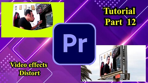 Video effects in premiere pro (distort folder) tutorial part 12