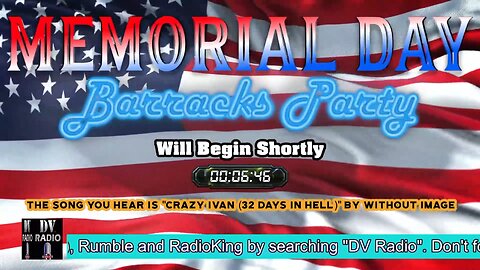 Memorial Day Barracks Party - 2024