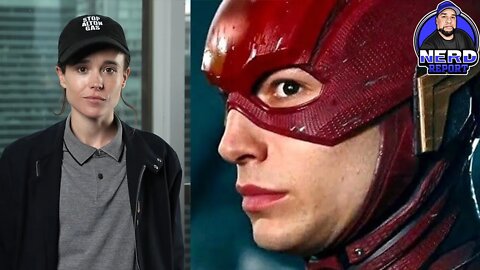 Elliot Page FRONT RUNNER To replace Ezra Miller as THE FLASH