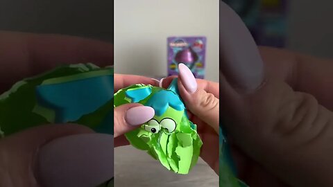 Sensory Orb Smushes Crackling Slime Toy Unboxing