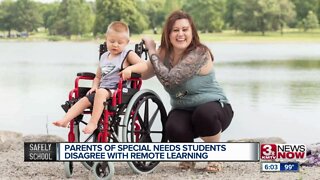 Parents of special needs students disagree with remote learning