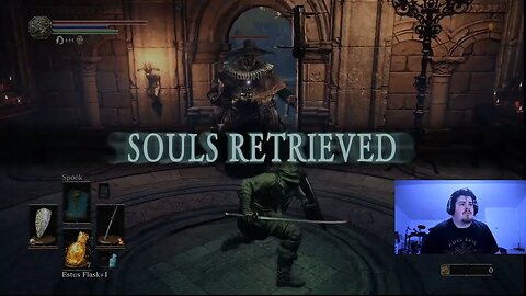 BLIND DARK SOULS 3 PLAYTHROUGH (Part 5): !SPOOKY WARNING! Deacons Of The Deep Fight