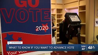 What to know if you want to advance vote