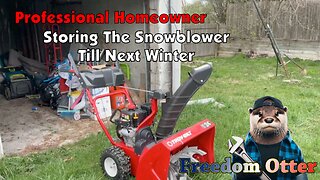 Professional Homeowner - Storing The Snow Blower Till Next Winter