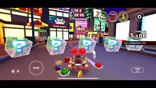 Mario Kart Tour - Balloon Battle Gameplay x New York Minute B (Autumn Tour 2022 NEW Battle Arena)