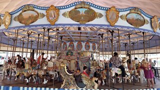 Mangels-Carmel Carousel and Artizan D Band Organ at Playland Park - Rye, NY.