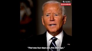 Biden Completely Dismisses Afghans Falling To Their Death From Plane