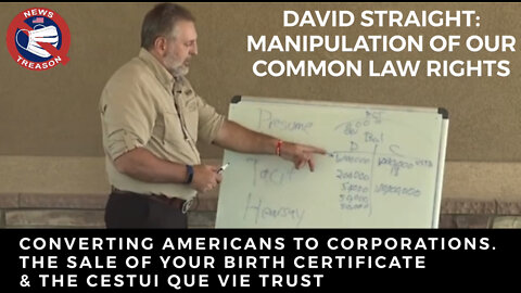 How America Converted People to Corporations - Birth Certificates & The Cestui Que Vie Trust