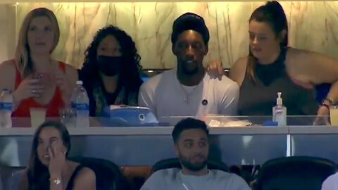 Bam Adebayo CAUGHT Dating Three Women At The Same Time While Attending Miami Baseball Game