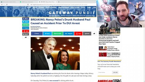 Pelosi's Husband Committed A Felony While Driving Drunk