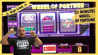 💥Watch All These Wheel Of Fortune Slot Machine Wins!💥