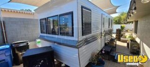 Vintage 1947 Mobile Beauty Salon | Hair and Nail Salon Trailer with Bathroom for Sale in Arizona