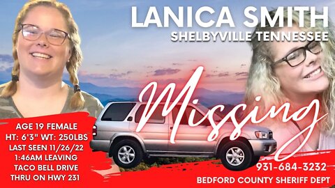 #CreekSquad Help Find Lanica Smith | Big Smo's Daughter | MISSING in TENNESSEE